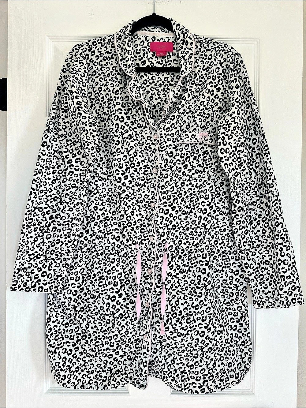 Victoria’s Secret Leopard Print Cotton Sleepshirt Medium